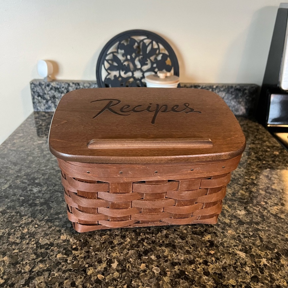 Longaberger Recipe Basket